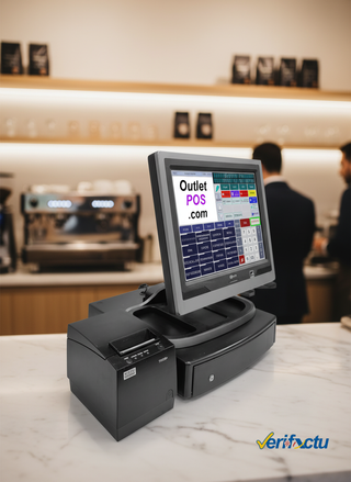 TPV NCR Compacto + Impresora + Cajón
