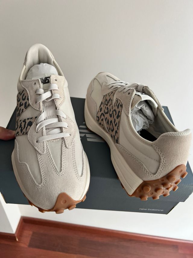 New Balance 327 Talla 43 Leopardo