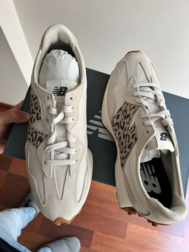 New Balance 327 Talla 43 Leopardo