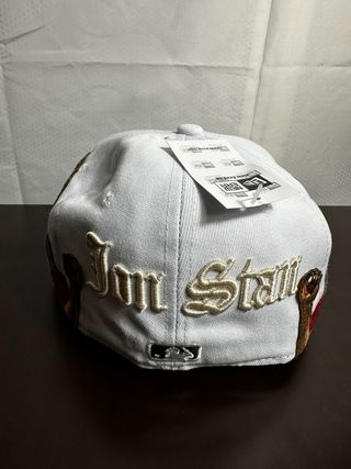 Gorra New Era Blanca y Marrón