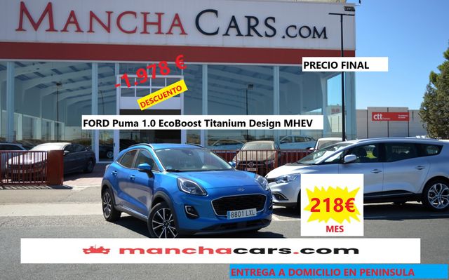 FORD Puma 1.0 EcoBoost Titanium Design MHEV