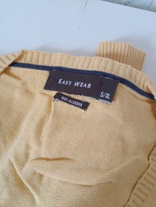 Jersey Easy Wear Amarillo Talla S