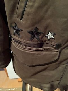 Chaquetón Zara Mujer Verde con Capucha