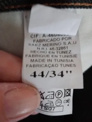 Pantalón Lois Vaquero Azul Nuevo