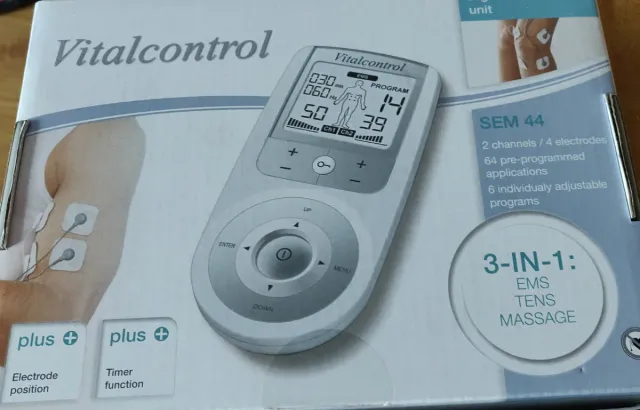 Aparato Digital EMS/TENS Vitalcontrol SEM 44