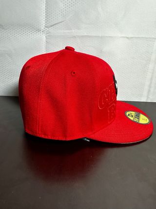 Gorra New Era Chicago Bulls Roja Talla 7 1/4