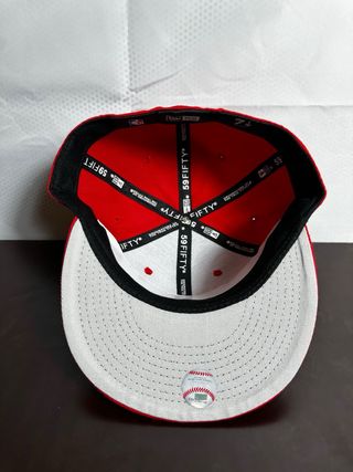 Gorra New Era Chicago Bulls Roja Talla 7 1/4