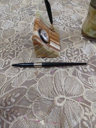 Set scrivania onice vintage