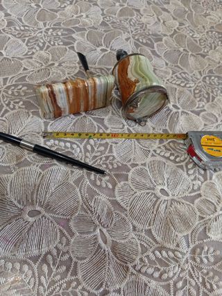 Set scrivania onice vintage