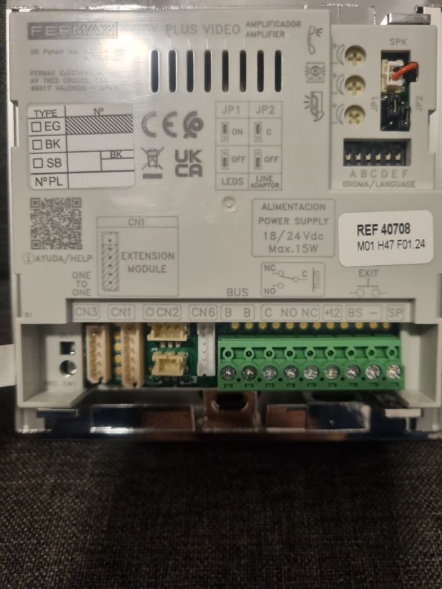 Placa City Fermax Veo Duox Plus 40708