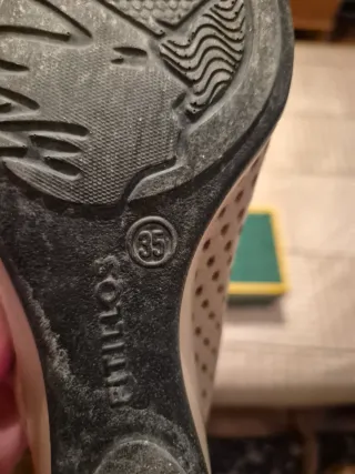 Zapatos Pitillos Verano Mujer Beige/Oro.