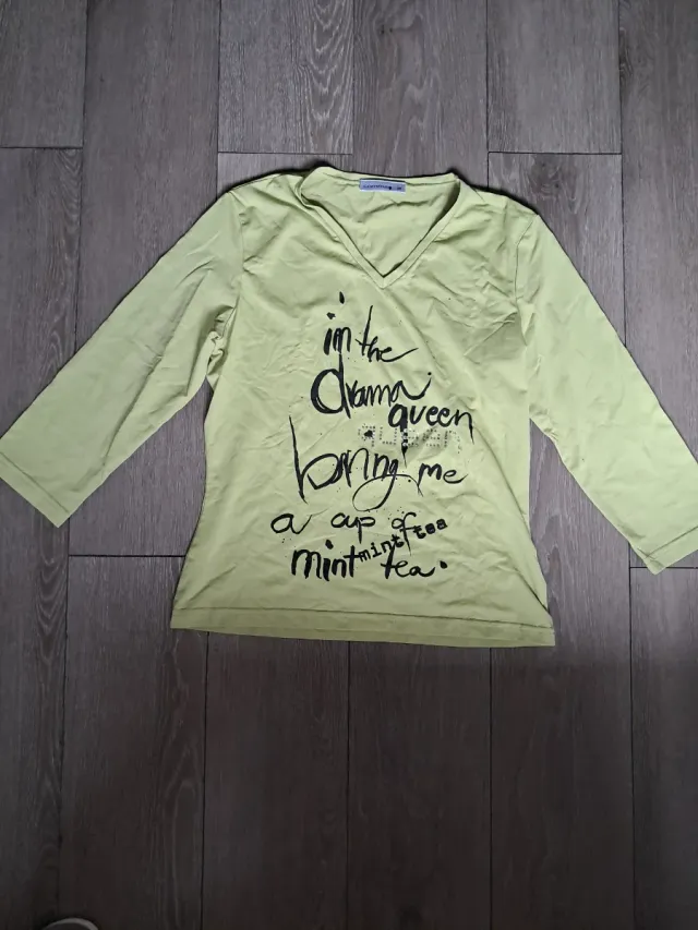 Camiseta Comma manga 3/4 vintage