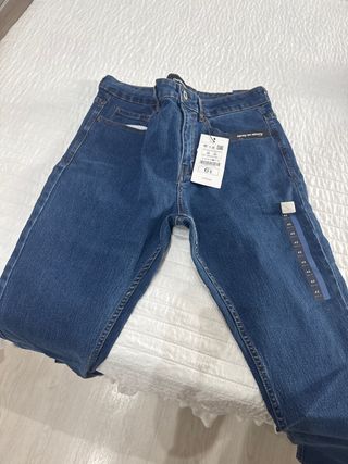 Pantalón vaquero Desigual Skinny Azul Talla M