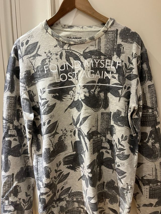 Jersey Pull&Bear estampado