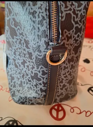 Bolso Tous Negro/Gris Nuevo con Etiqueta