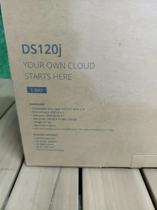 Synology Solución NAS DS120j 1 Bay