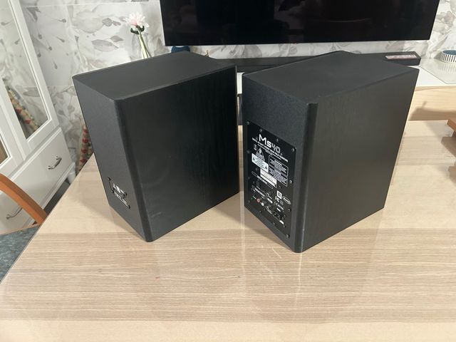 Altavoz Monitor Estudio Negro