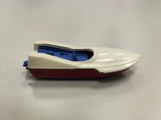 Lancha fueraborda Guisval miniatura