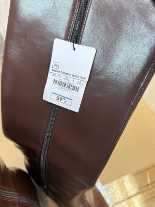 Botas Bershka Mujer Talla 38 Marrón