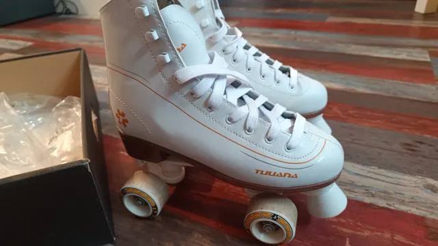 Patines Tijuana 4 Ruedas Blancos talla 38
