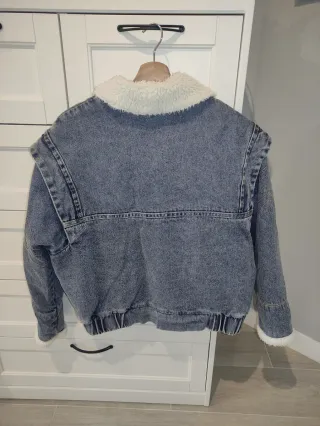 Cazadora vaquera Pimkie forrada sherpa Talla M