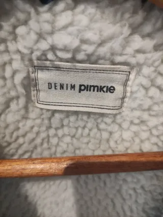 Cazadora vaquera Pimkie forrada sherpa Talla M