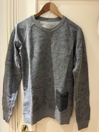 Jersey gris con estampado