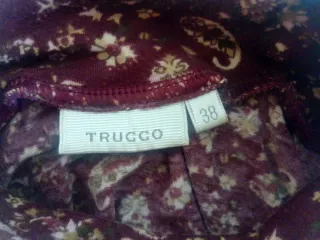 Camisa Trucco Estampada Cuello Alto
