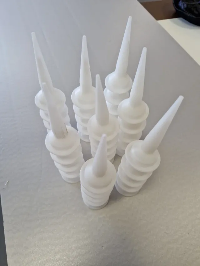 Lote 40 Boquillas Silicona Salchichón