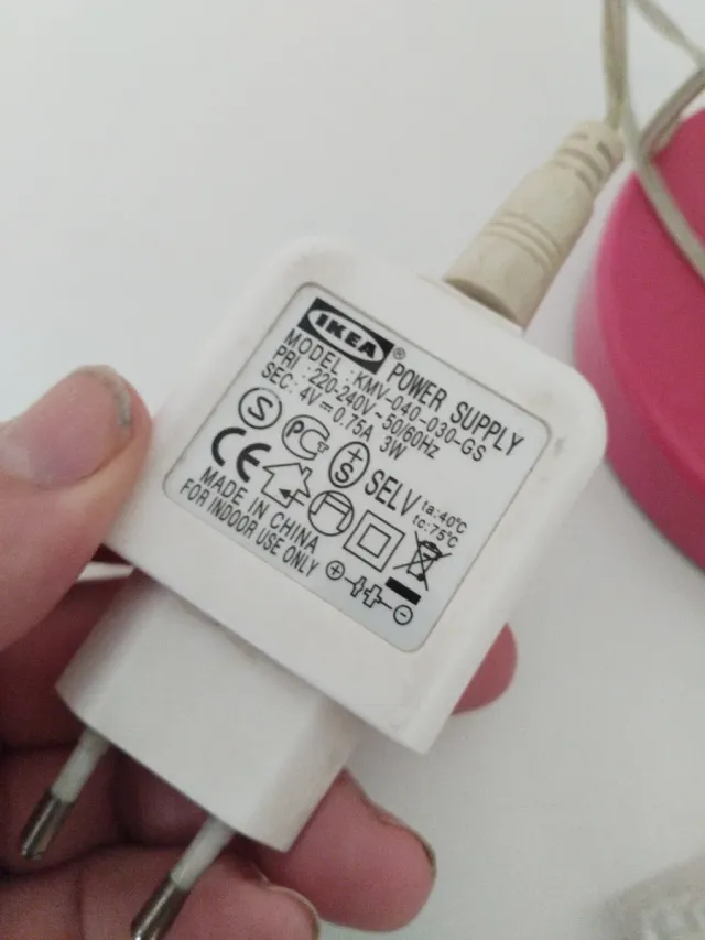 Lámpara Escritorio Flexible Rosa