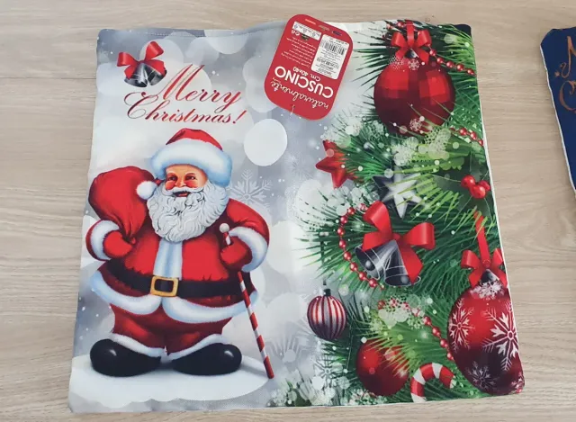 Copricuscino natalizi set di due pezzi. 