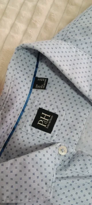 Camisa Pedro del Hierro azul Talla XL