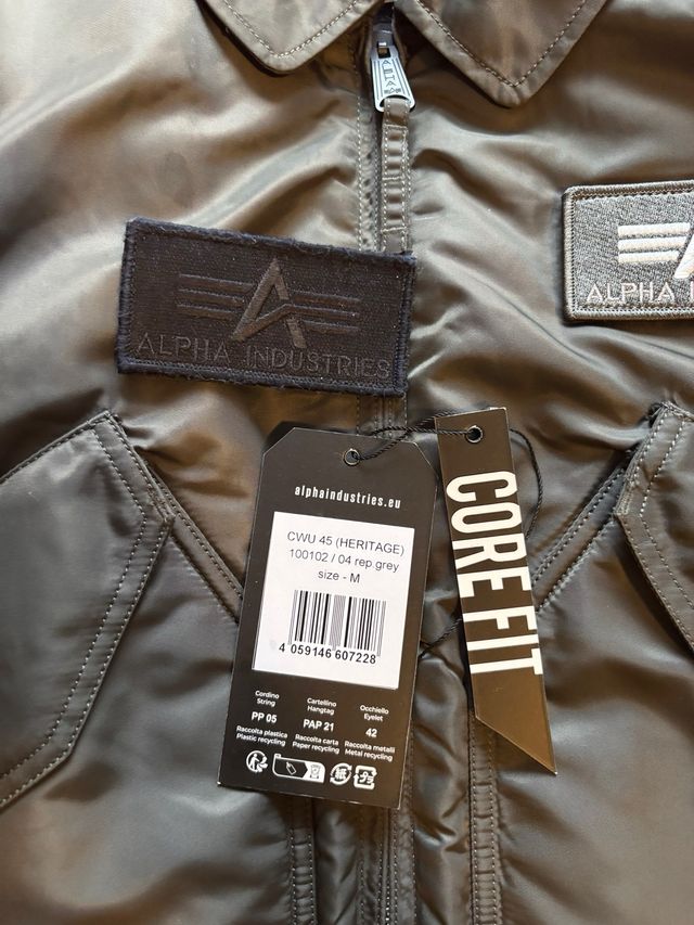 Alpha Industries CWU 45 Heritage Talla M