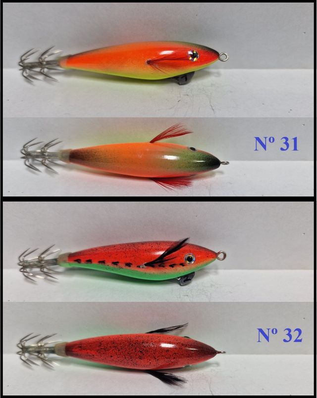 Poteras artesanales de pesca