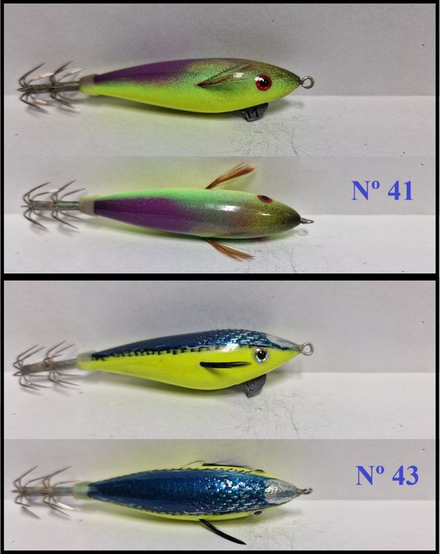 Poteras artesanales de pesca