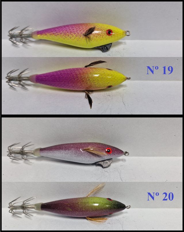 Poteras artesanales de pesca