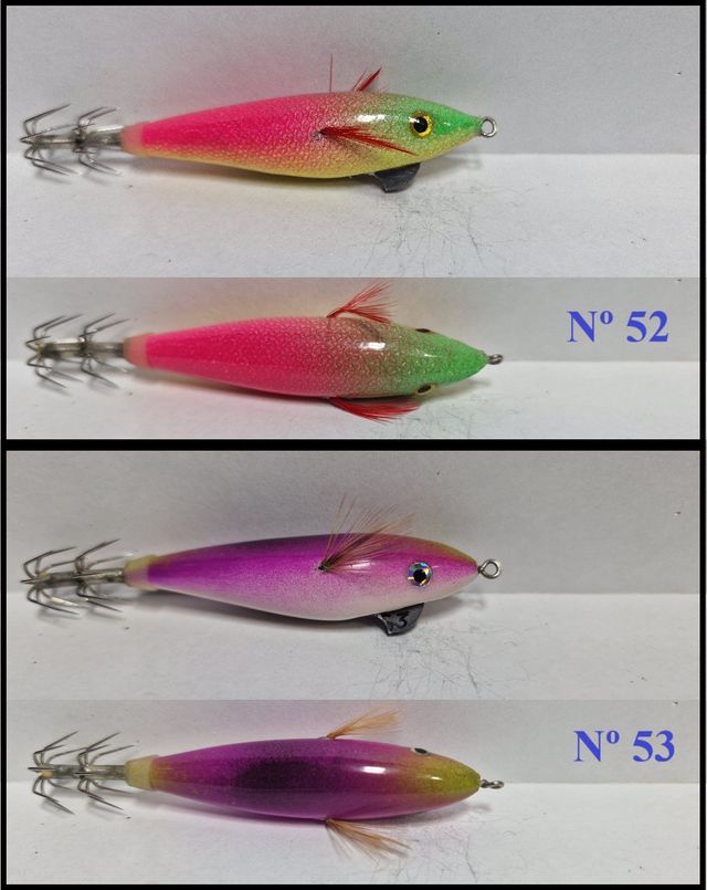 Poteras artesanales de pesca