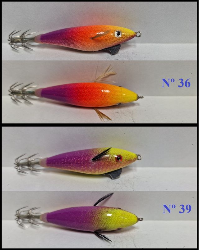 Poteras artesanales de pesca