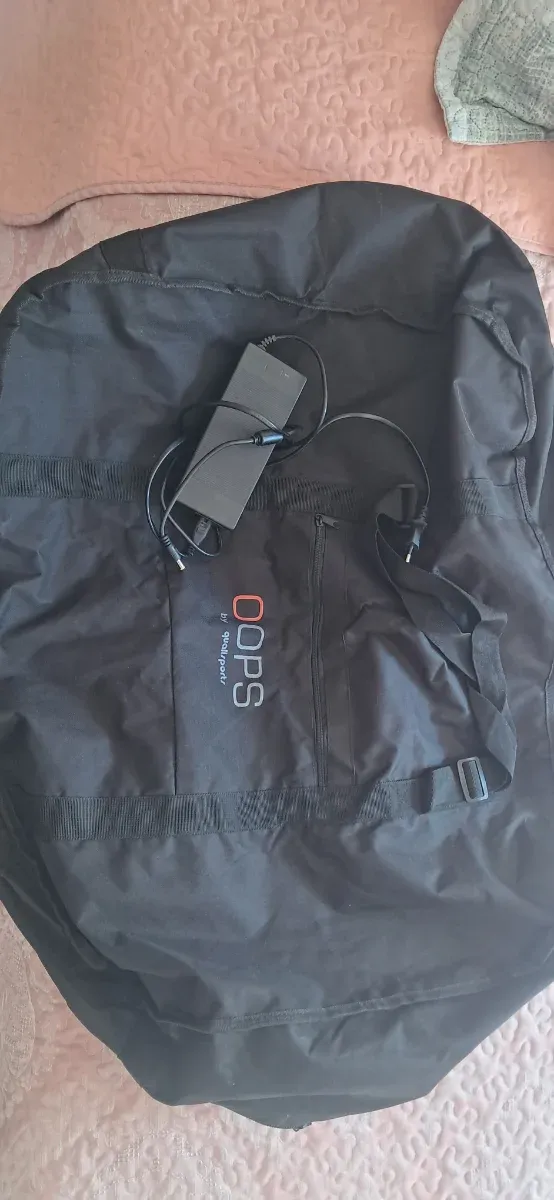 Bicicleta Eléctrica Plegable Negra