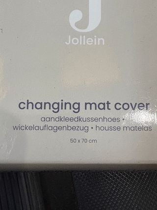 Funda cambiador rizo verde oliva 50x70cm