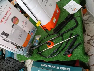 Pompa a spalla 16Lt 2/1 a batteria