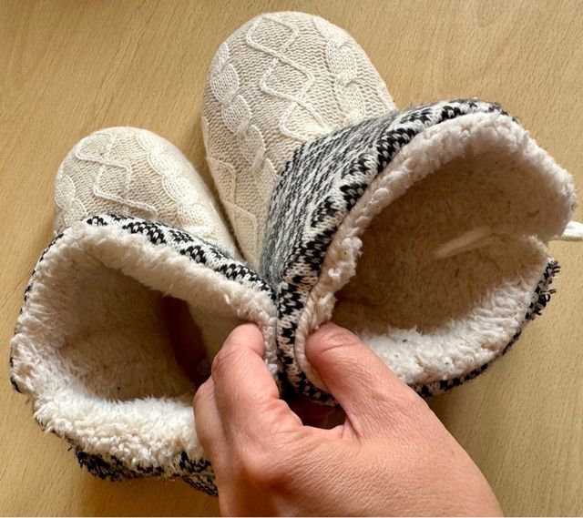 Pantofole donna invernali calde taglia 37-38