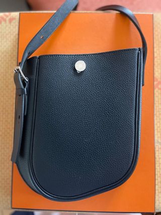 Hermès Bandolera Togo Negra