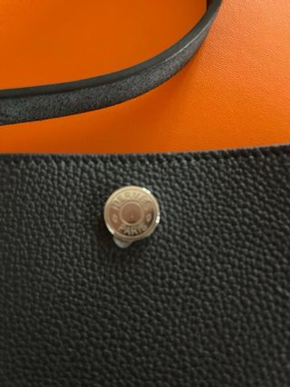 Hermès Bandolera Togo Negra