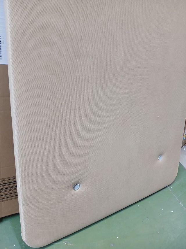 Base tapizada 135x190 beige