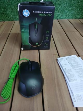 HP 200 Pavilion Ratón Gaming 3200 DPI, 5 Botones