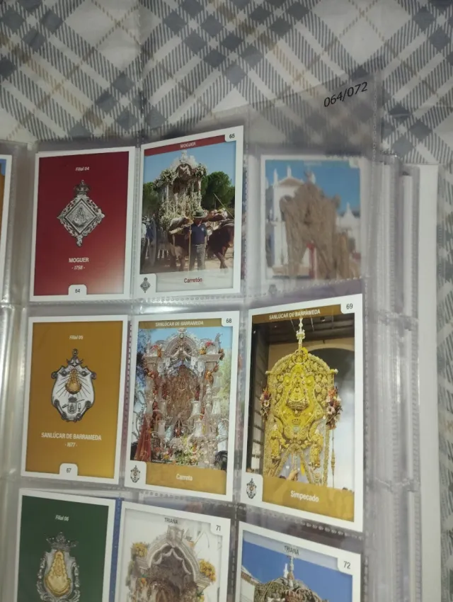 Álbum Holy Cards Rocío 2025 CASI COMPLETO
