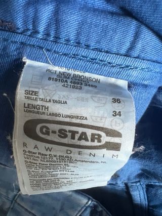 Pantalón G-Star RAW Azul