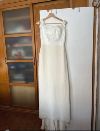 Vestido de Novia Pronovias Blanco roto