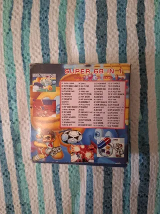 Scatola box - Super 68 in 1 Game Cartridge gameboy